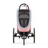 CYBEX ZENO Multisport Hands-Free Running Trailer Seat Pack in Silver Pink