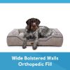 Bolstered Bliss Mattress Edition Dog Bed, Large, 36"x26", Up to 70lbs