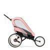 CYBEX ZENO Multisport Hands-Free Running Trailer Seat Pack in Silver Pink