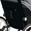 CYBEX ZENO Multisport Running Trailer Frame with Seat Pack in All Black