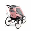 CYBEX ZENO Multisport Hands-Free Running Trailer Seat Pack in Silver Pink