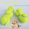 3pcs Pet dog toy tennis toy micro elastic ball dog throwing interactive dog ball training dog